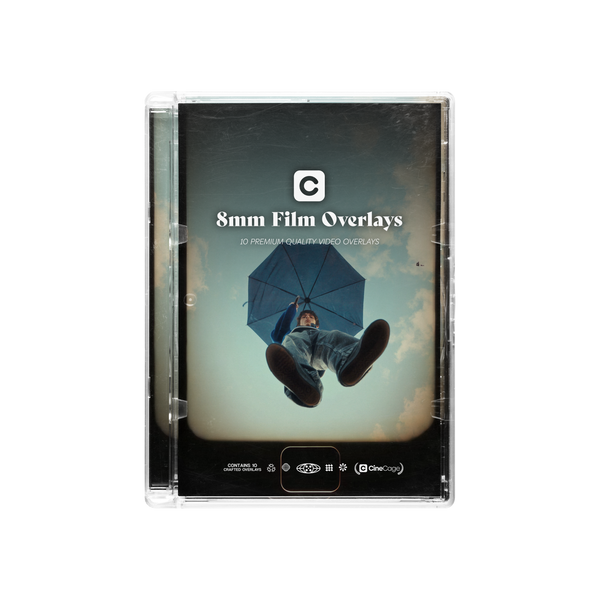 8mm Film Overlays Digital Editing Assets